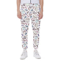 Lacrosse Sport Pattern Print Joggers