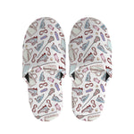 Lacrosse Sport Pattern Print Slippers
