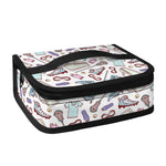 Lacrosse Sport Pattern Print Small Lunch Bag