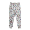 Lacrosse Sport Pattern Print Sweatpants