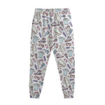 Lacrosse Sport Pattern Print Sweatpants