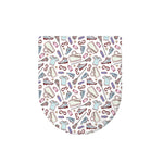 Lacrosse Sport Pattern Print Toilet Lid Cover