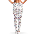 Lacrosse Sport Pattern Print Women's Leggings