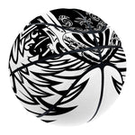 Lacrosse Sticks And Ornate Wing Print Basketball