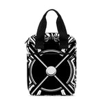 Lacrosse Sticks And Ornate Wing Print Bible Tote Bag