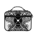 Lacrosse Sticks And Ornate Wing Print Briefcase Bible Bag