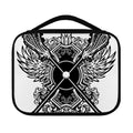 Lacrosse Sticks And Ornate Wing Print Classic Bible Case