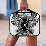 Lacrosse Sticks And Ornate Wing Print Classic Bible Case