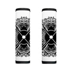 Lacrosse Sticks And Ornate Wing Print Handle Covers