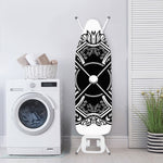 Lacrosse Sticks And Ornate Wing Print Ironing Board Cover