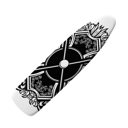 Lacrosse Sticks And Ornate Wing Print Ironing Board Cover