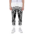 Lacrosse Sticks And Ornate Wing Print Joggers