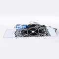 Lacrosse Sticks And Ornate Wing Print Sports Towel