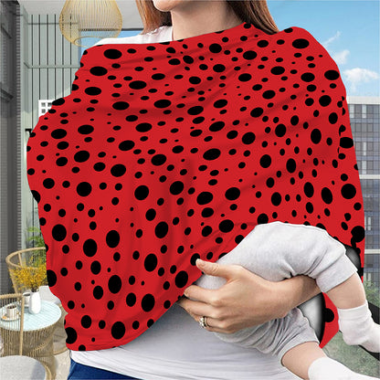 Ladybug Spots Pattern Print Baby Seat Cover