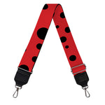 Ladybug Spots Pattern Print Bag Strap