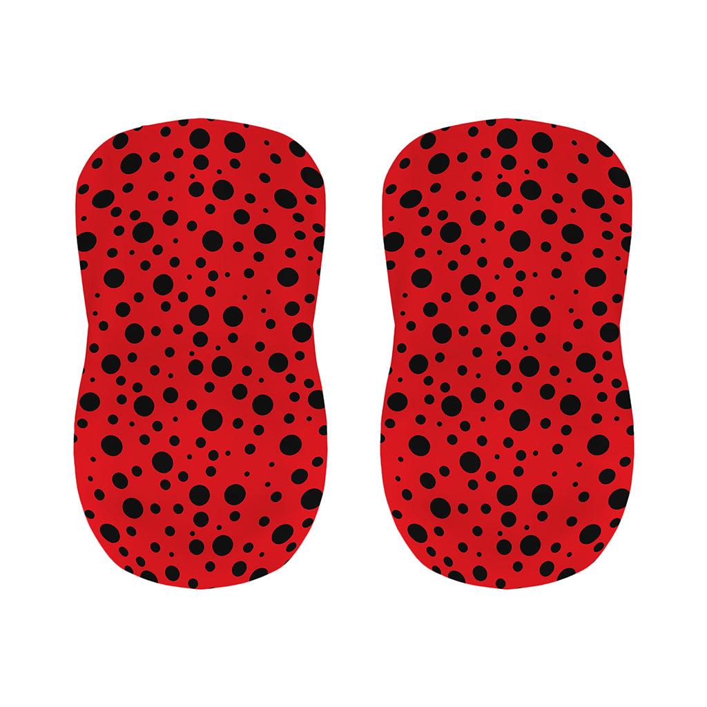 Ladybug Spots Pattern Print Bar Stool Covers