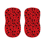 Ladybug Spots Pattern Print Bar Stool Covers