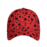 Ladybug Spots Pattern Print Baseball Cap
