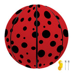 Ladybug Spots Pattern Print Basketball