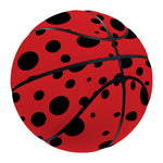 Ladybug Spots Pattern Print Basketball