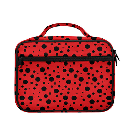 Ladybug Spots Pattern Print Briefcase Bible Bag
