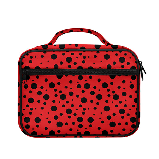 Ladybug Spots Pattern Print Briefcase Bible Bag