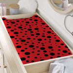 Ladybug Spots Pattern Print Changing Pad Cover
