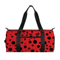 Ladybug Spots Pattern Print Gym Bag