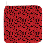 Ladybug Spots Pattern Print Hand Towel