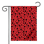 Ladybug Spots Pattern Print House Flag