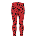 Ladybug Spots Pattern Print Men's Leggings