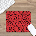 Ladybug Spots Pattern Print Mouse Pad