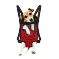 Ladybug Spots Pattern Print Pet Carrier Backpack