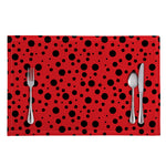 Ladybug Spots Pattern Print Placemat