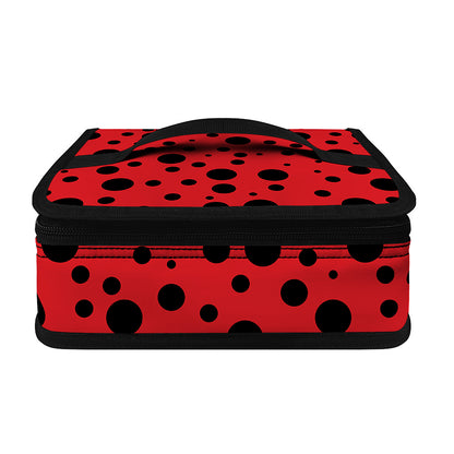 Ladybug Spots Pattern Print Small Lunch Bag