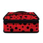 Ladybug Spots Pattern Print Small Lunch Bag
