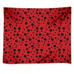 Ladybug Spots Pattern Print Tapestry