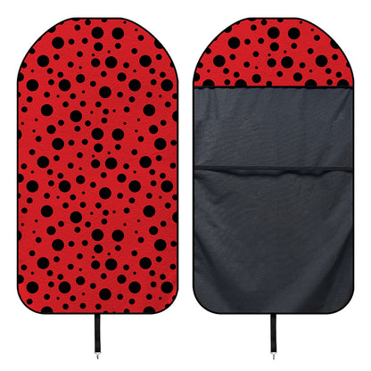 Ladybug Spots Pattern Print Waterproof Car Seat Cover
