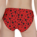 Ladybug Spots Pattern Print Women's Panties