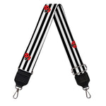 Ladybug Striped Pattern Print Bag Strap