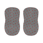 Ladybug Striped Pattern Print Bar Stool Covers