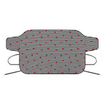 Ladybug Striped Pattern Print Car Windshield Snow Cover
