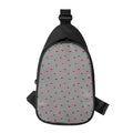 Ladybug Striped Pattern Print Sling Bag