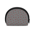 Ladybug Striped Pattern Print Coin Purse