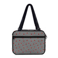 Ladybug Striped Pattern Print Double Strap Bible Bag