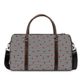 Ladybug Striped Pattern Print Duffel Bag