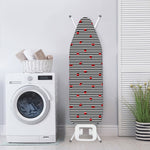 Ladybug Striped Pattern Print Ironing Board Cover