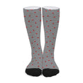 Ladybug Striped Pattern Print Long Socks