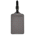 Ladybug Striped Pattern Print Luggage Tag