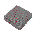 Ladybug Striped Pattern Print Outdoor Seat Cushion Cover